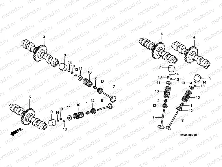 E-3 CAMSHAFT / VALVE