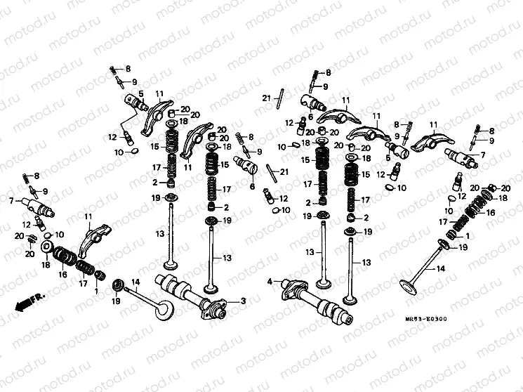E-3 CAMSHAFT / VALVE