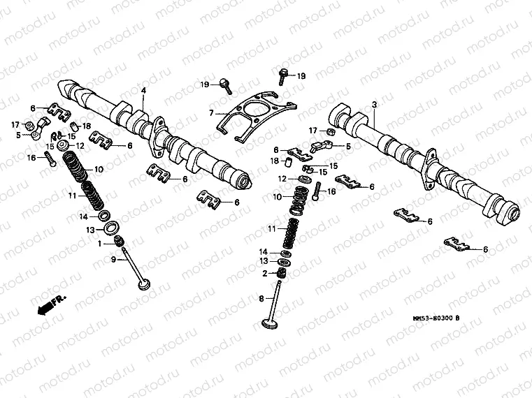 E-3 CAMSHAFT / VALVE