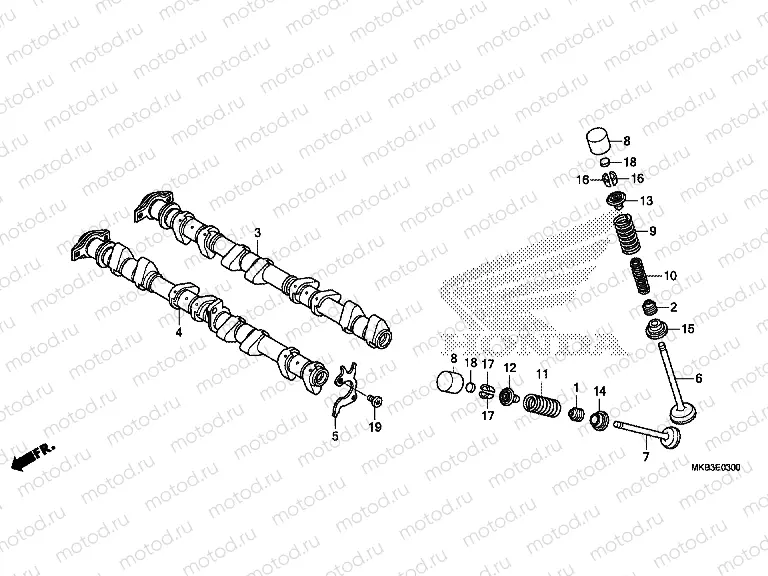 E-3 CAMSHAFT / VALVE
