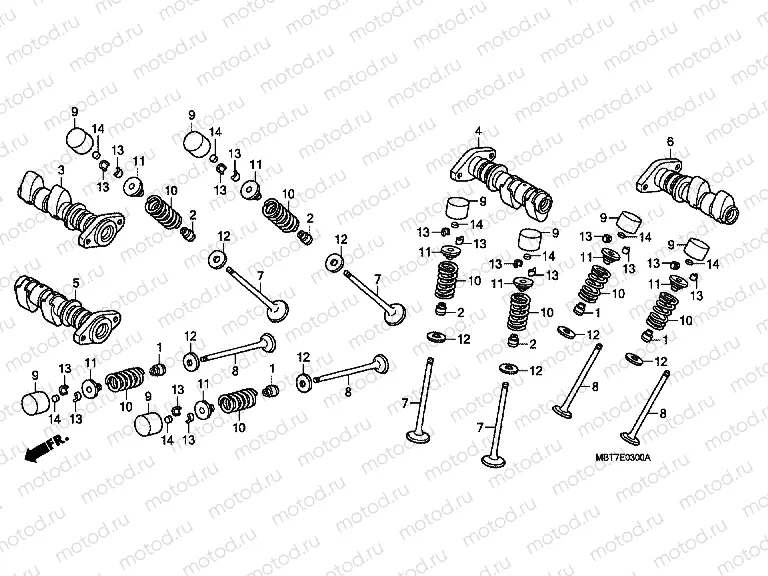 E-3 CAMSHAFT / VALVE