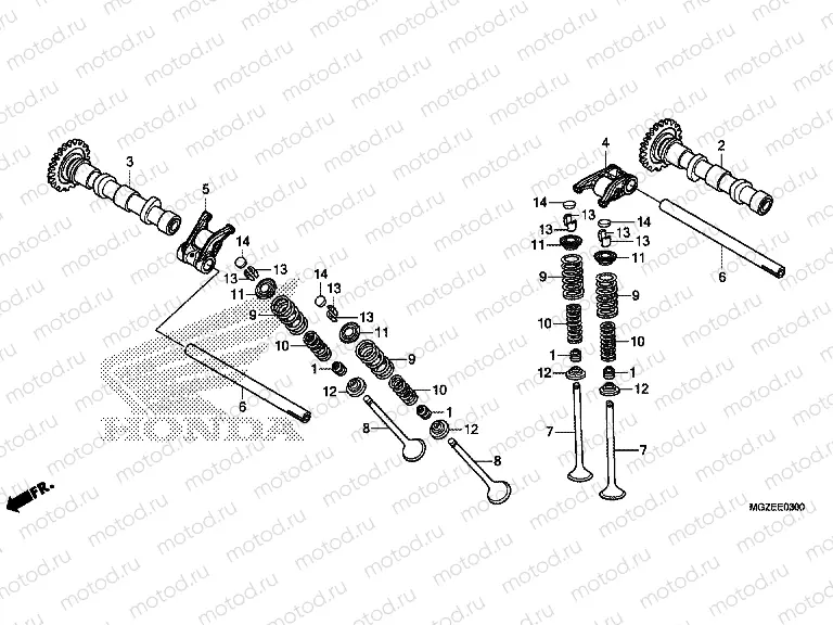 E-3 CAMSHAFT / VALVE