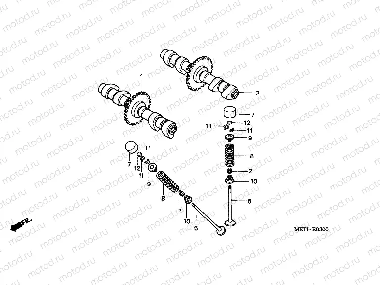E-3 CAMSHAFT / VALVE