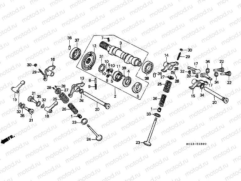 E-3 CAMSHAFT / VALVE