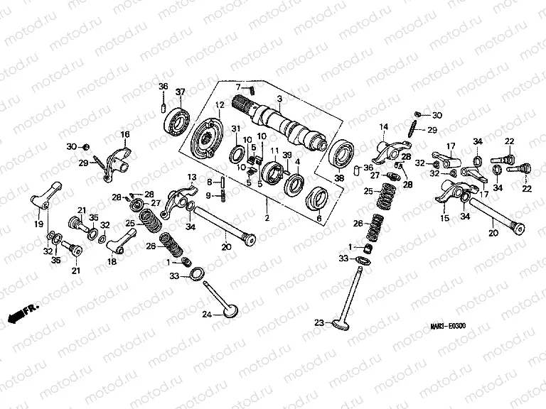 E-3 CAMSHAFT / VALVE