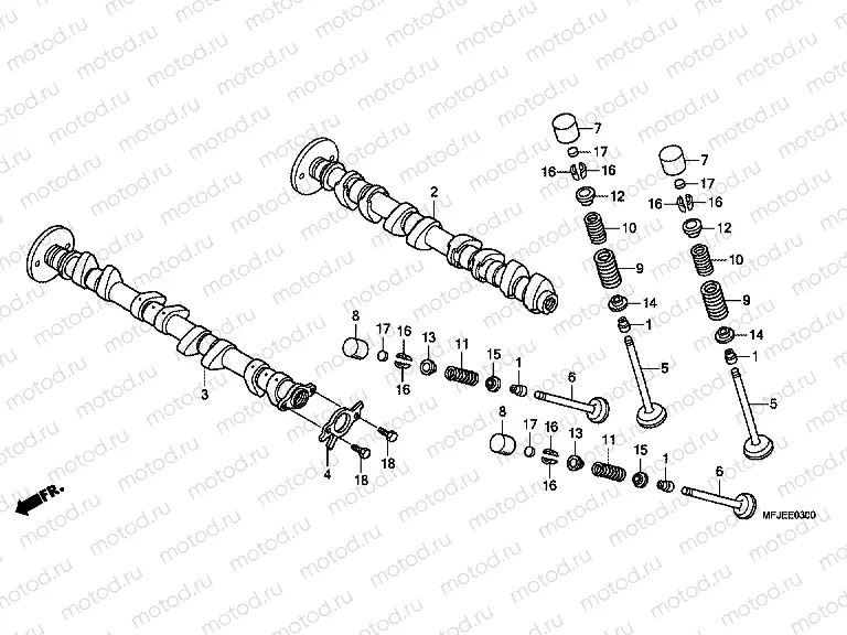 E-3 CAMSHAFT / VALVE
