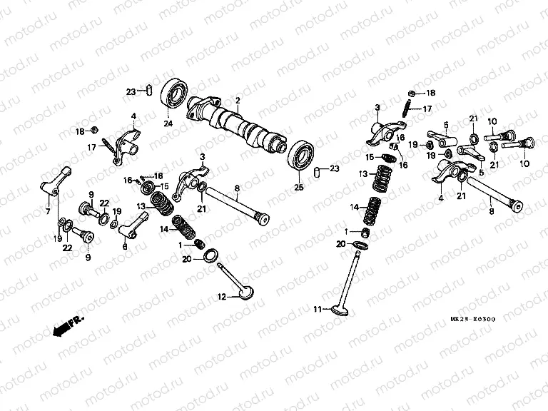 E-3 CAMSHAFT / VALVE