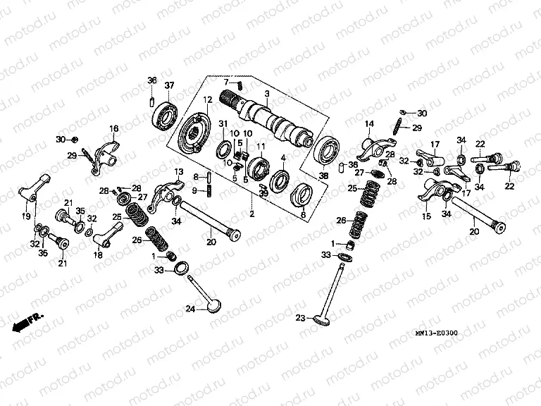 E-3 CAMSHAFT / VALVE