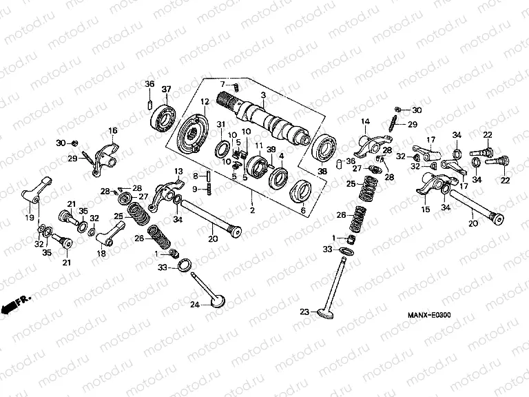 E-3 CAMSHAFT / VALVE