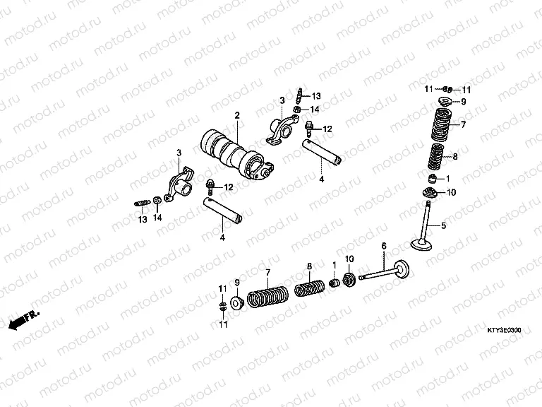 E-3 CAMSHAFT / VALVE