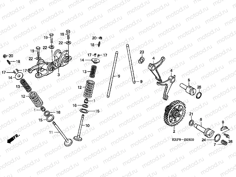 E-3 CAMSHAFT / VALVE