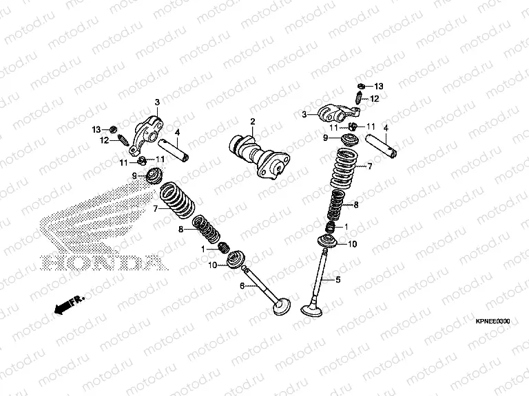 E-3 CAMSHAFT / VALVE