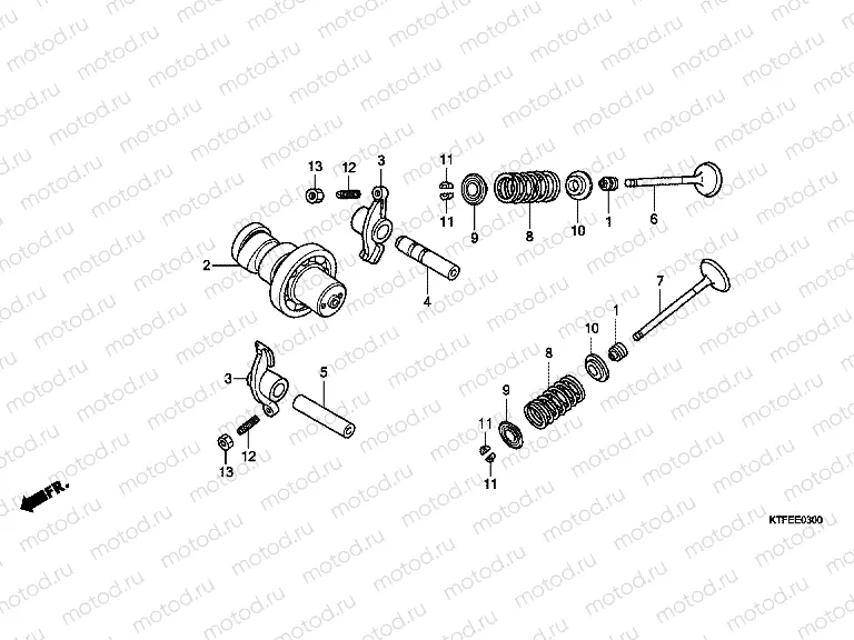E-3 CAMSHAFT / VALVE