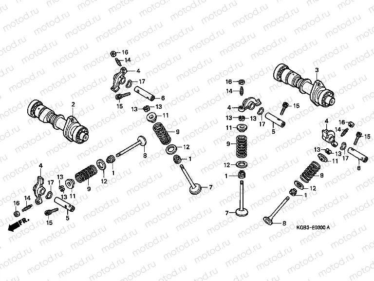 E-3 CAMSHAFT / VALVE