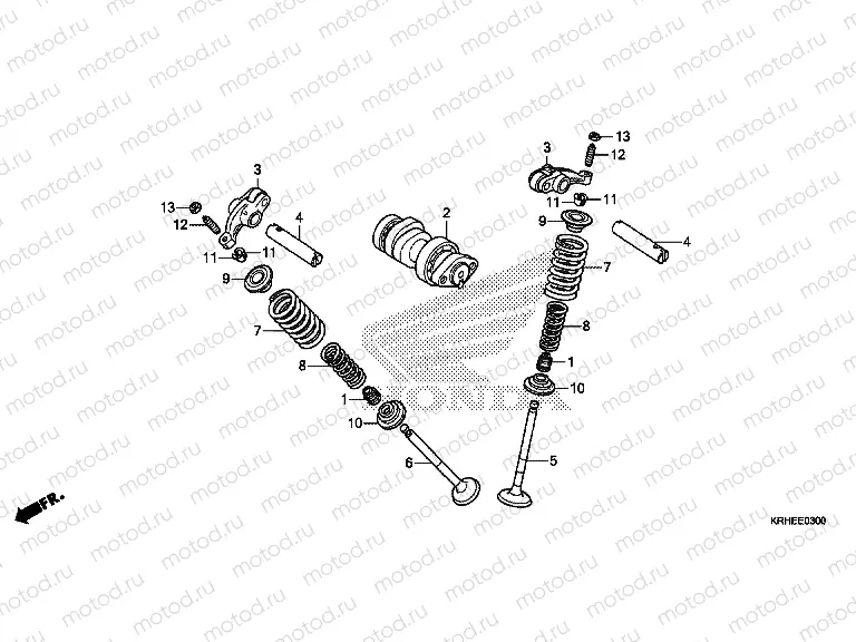E-3 CAMSHAFT / VALVE