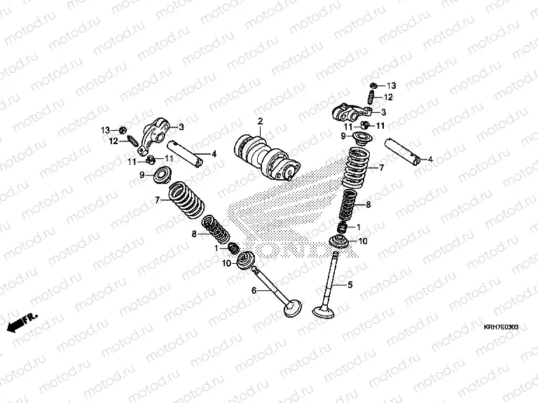 E-3 CAMSHAFT / VALVE