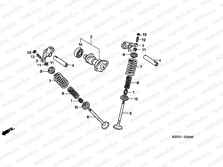 E-3 CAMSHAFT / VALVE