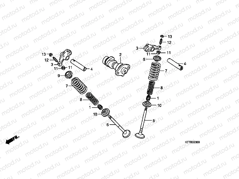 E-3 CAMSHAFT / VALVE