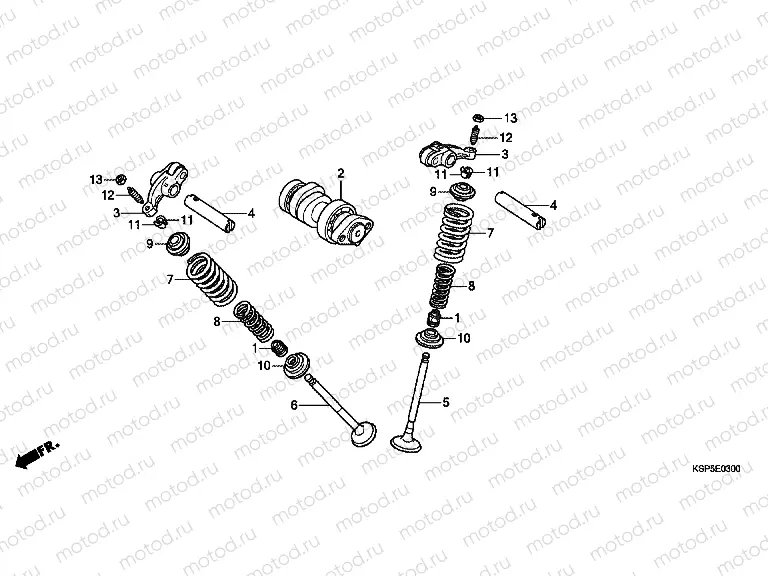 E-3 CAMSHAFT / VALVE