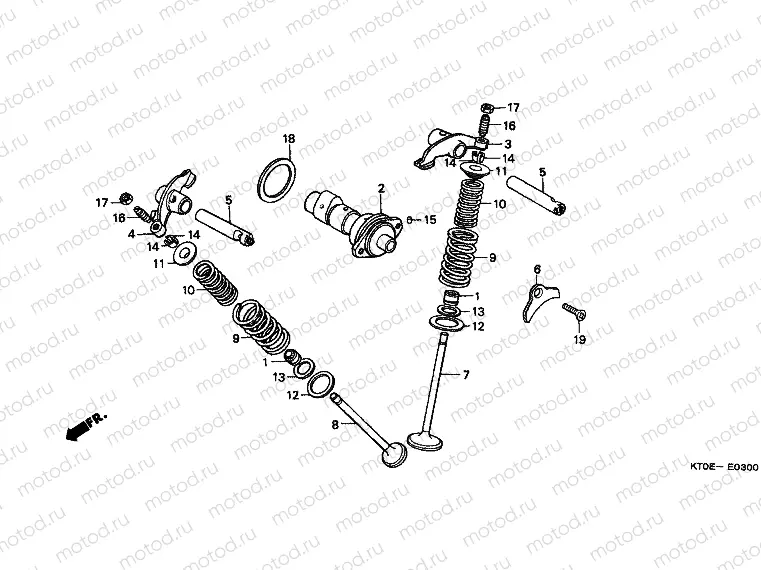 E-3 CAMSHAFT / VALVE
