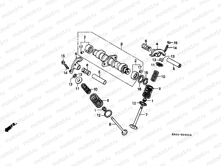 E-3 CAMSHAFT / VALVE