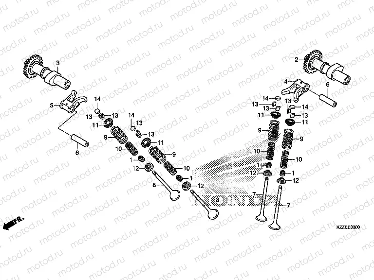E-3 CAMSHAFT / VALVE