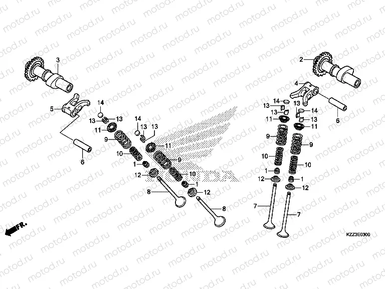 E-3 CAMSHAFT / VALVE