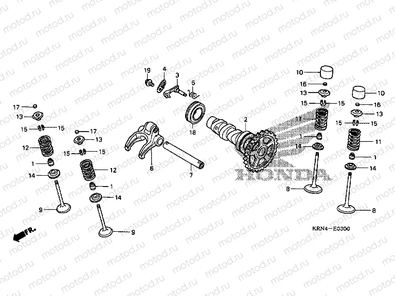 E-3 CAMSHAFT / VALVE