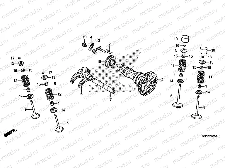 E-3 CAMSHAFT / VALVE