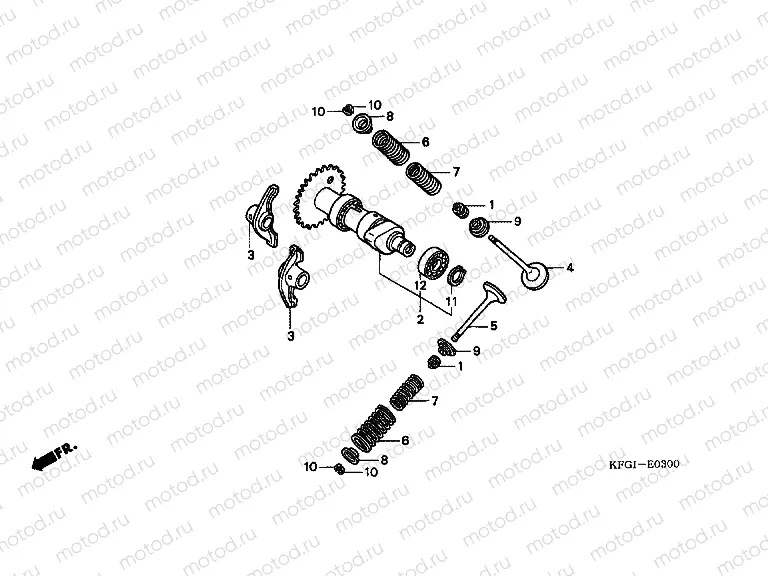 E-3 CAMSHAFT / VALVE