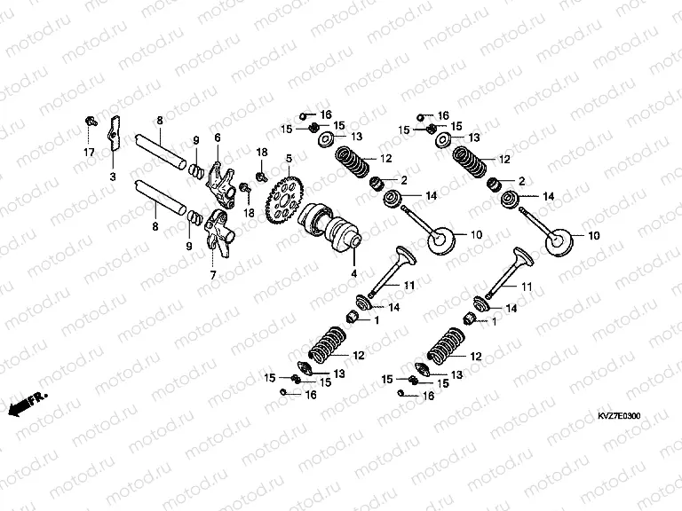 E-3 CAMSHAFT / VALVE