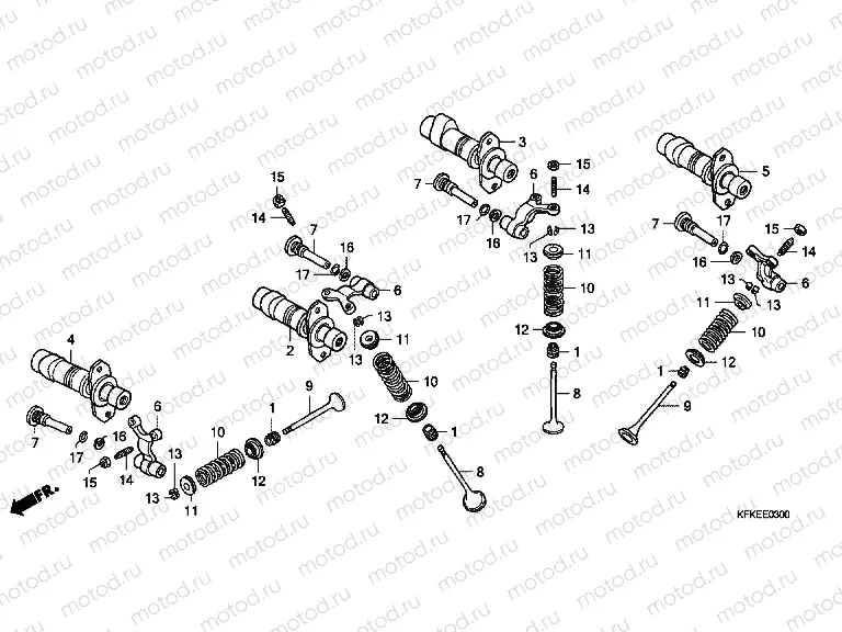E-3 CAMSHAFT / VALVE