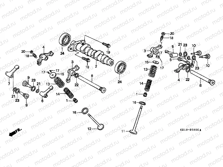 E-3 CAMSHAFT / VALVE