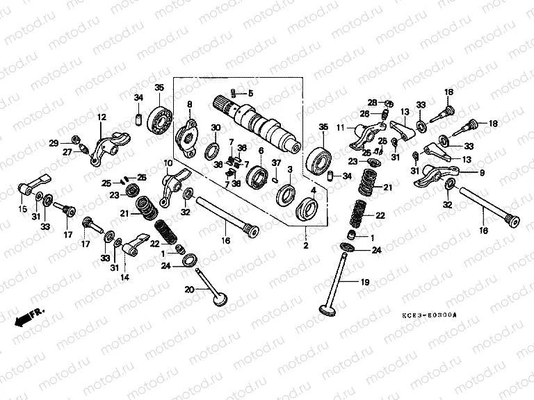 E-3 CAMSHAFT / VALVE