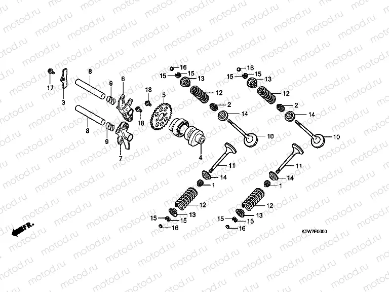 E-3 CAMSHAFT / VALVE