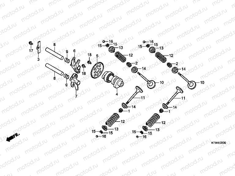 E-3 CAMSHAFT / VALVE
