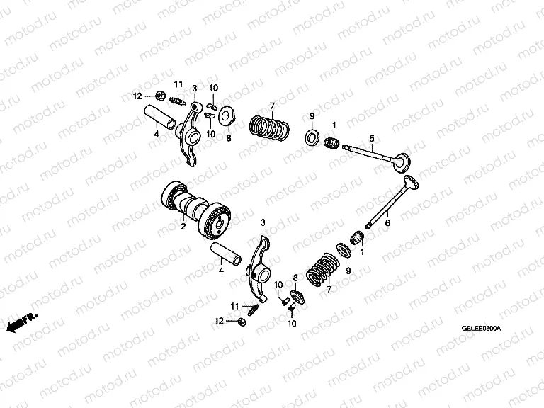 E-3 CAMSHAFT / VALVE