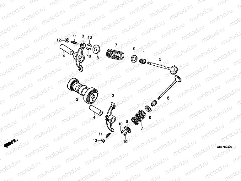 E-3 CAMSHAFT / VALVE