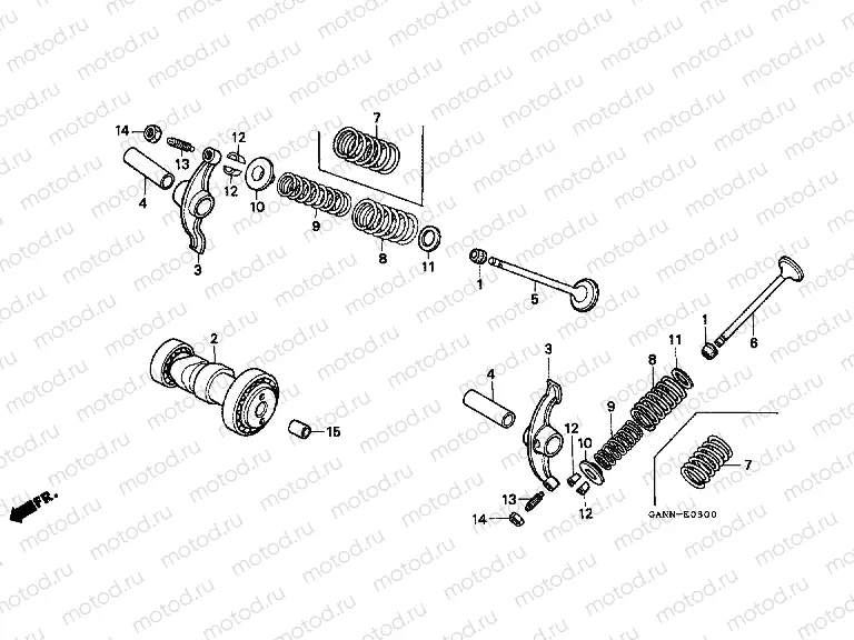 E-3 CAMSHAFT / VALVE
