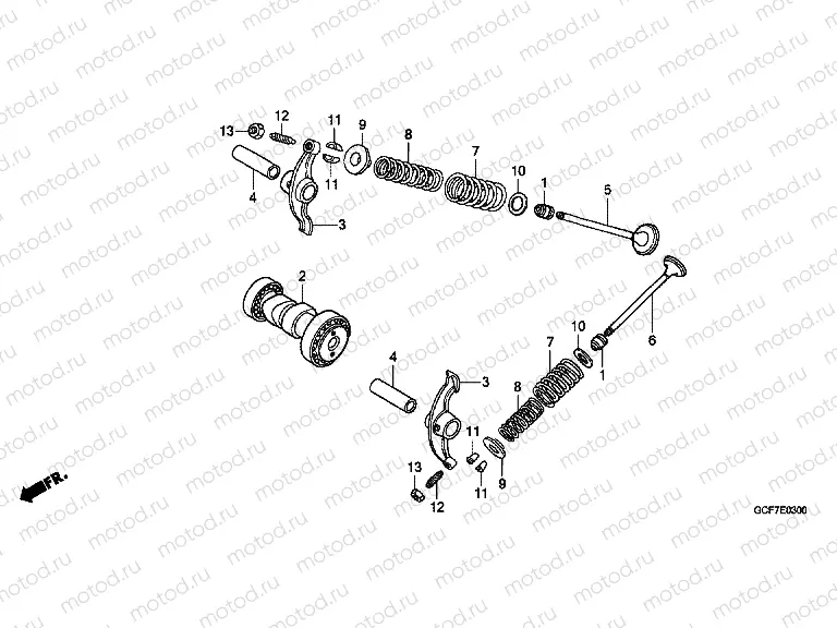 E-3 CAMSHAFT / VALVE