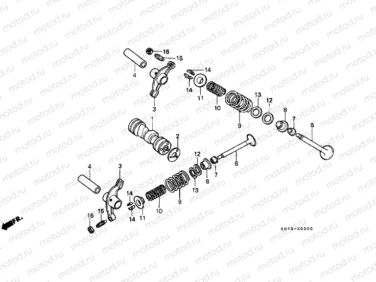 E-3 CAMSHAFT / VALVE