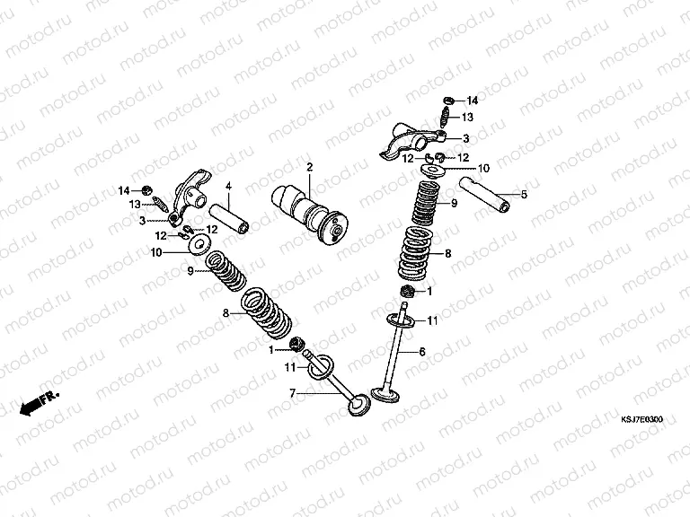 E-3 CAMSHAFT / VALVE