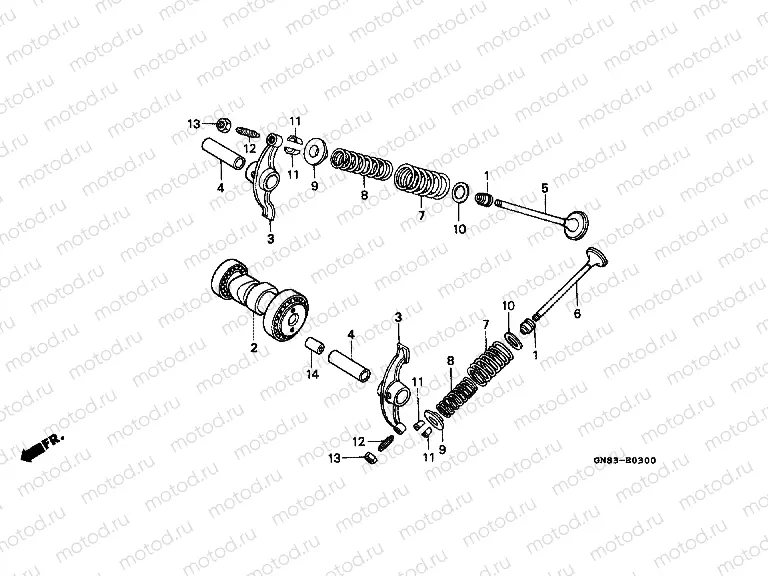 E-3 CAMSHAFT / VALVE