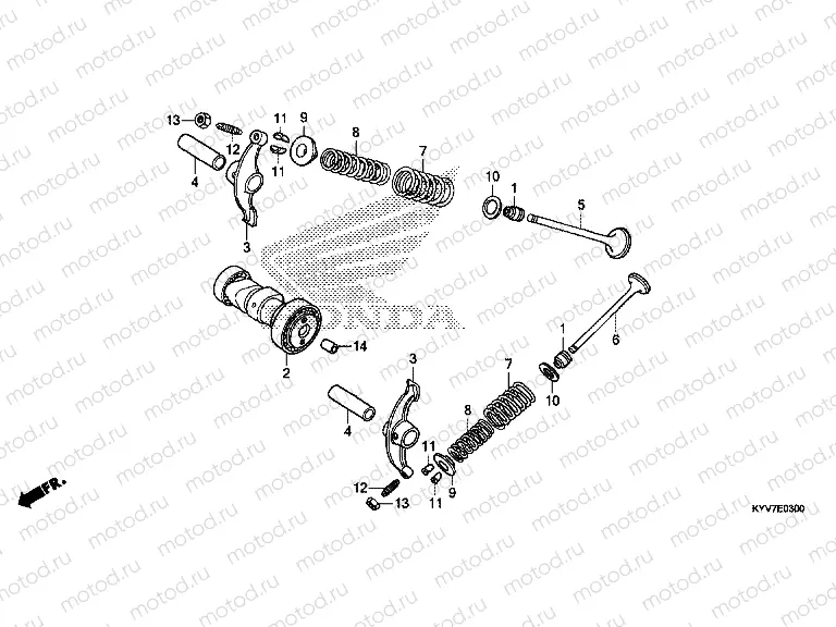 E-3 CAMSHAFT / VALVE