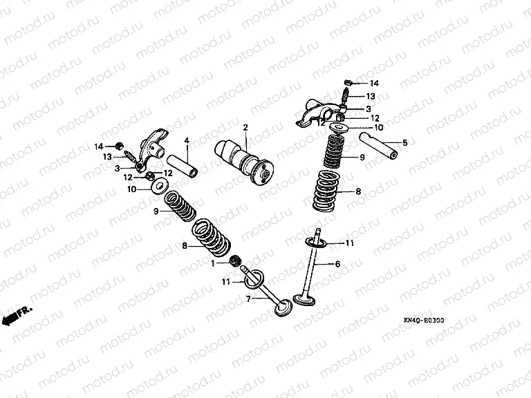 E-3 CAMSHAFT / VALVE