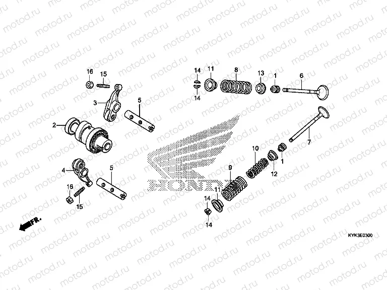 E-3 CAMSHAFT / VALVE