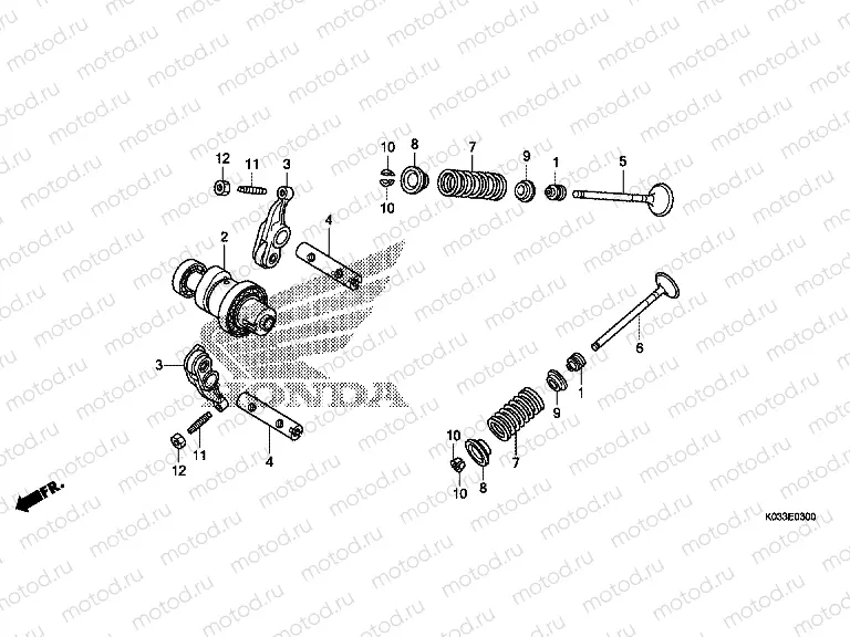 E-3 CAMSHAFT / VALVE