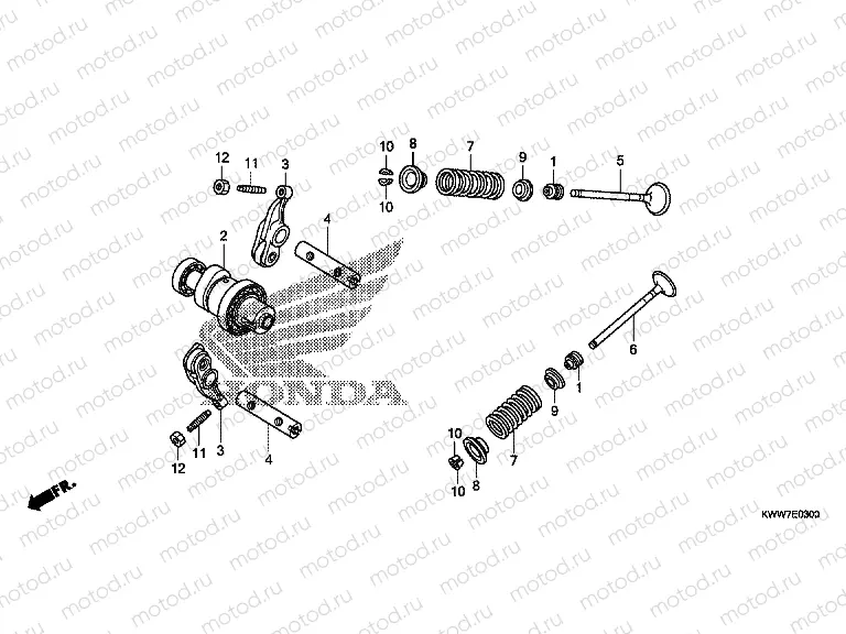 E-3 CAMSHAFT / VALVE