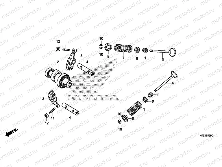 E-3 CAMSHAFT / VALVE