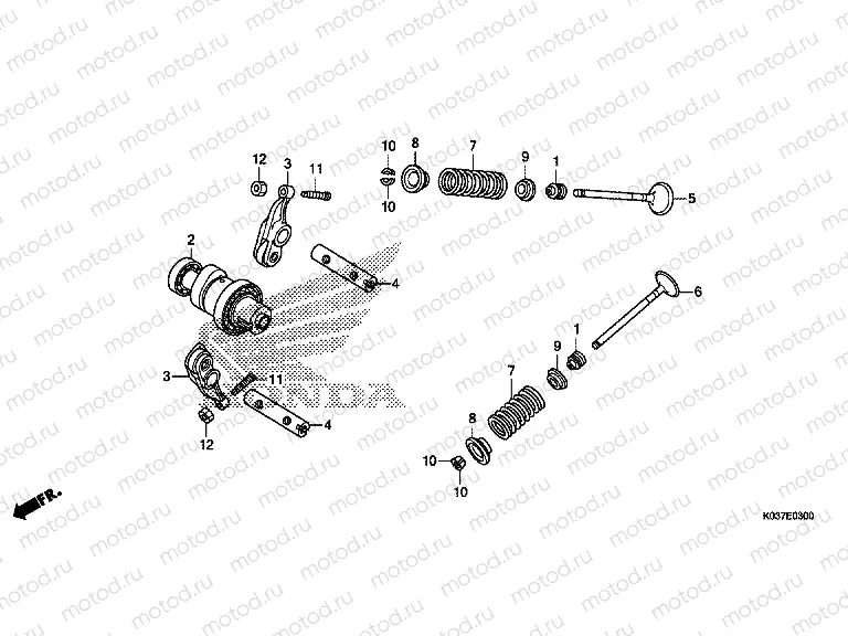 E-3 CAMSHAFT / VALVE